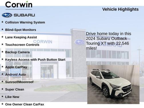 2024 Subaru Outback Touring XT