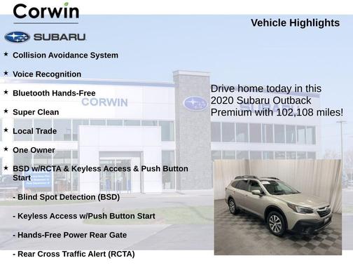 2020 Subaru Outback Premium