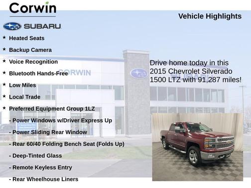 2015 Chevrolet Silverado 1500 LTZ