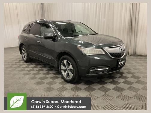 Crystal Black Pearl 2014 Acura MDX 3.5L