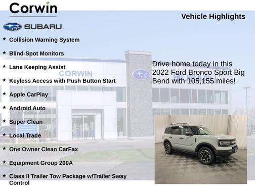 2022 Ford Bronco Sport Big Bend