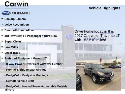 2017 Chevrolet Traverse 1LT