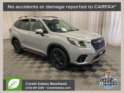 Ice Silver Metallic 2022 Subaru Forester Sport