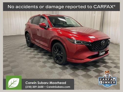 Soul Red Crystal Metallic 2025 Mazda CX-5 2.5 S Premium Plus Package