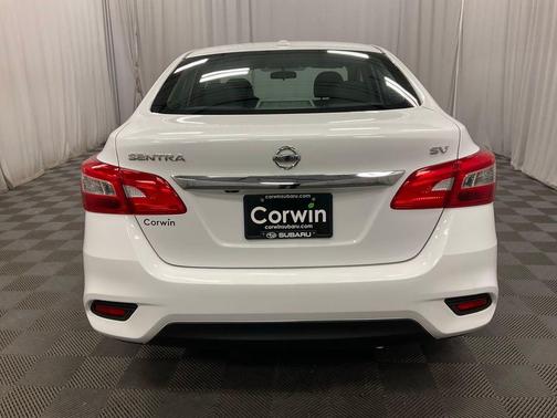 Cloud White 2019 Nissan Sentra SV