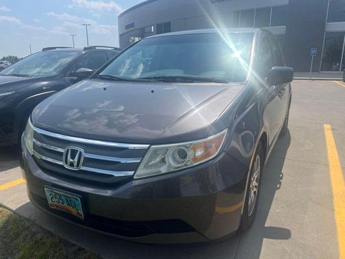 Polished Metal Metallic 2013 Honda Odyssey EX