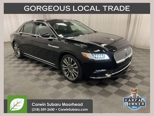 Diamond Black 2017 Lincoln Continental Reserve
