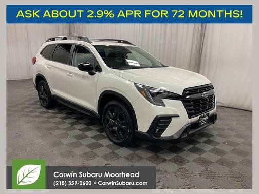 Crystal White Pearl 2026 Subaru Ascent Onyx Edition Touring