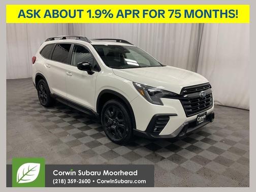 Crystal White Pearl 2026 Subaru Ascent Onyx Edition Touring