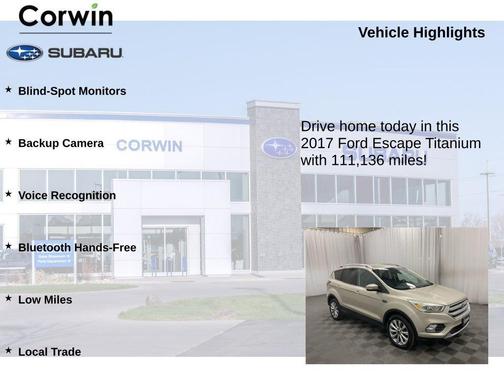 2017 Ford Escape Titanium