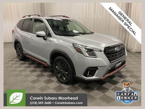 Ice Silver Metallic 2022 Subaru Forester Sport