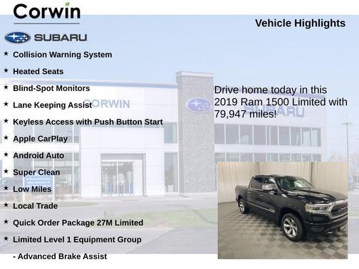 2019 RAM 1500 Limited