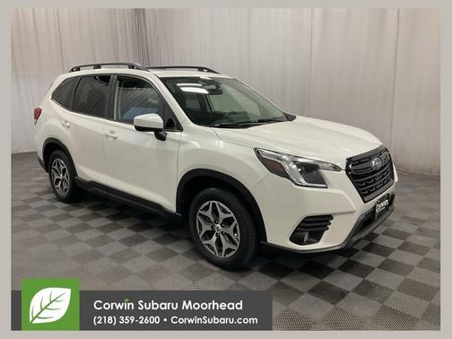Crystal White Pearl 2023 Subaru Forester Premium