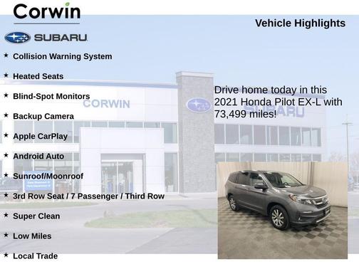 2021 Honda Pilot EX-L