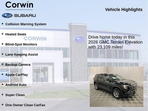 2026 GMC Terrain Elevation