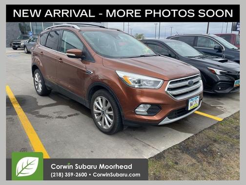 Canyon Ridge Metallic 2017 Ford Escape Titanium