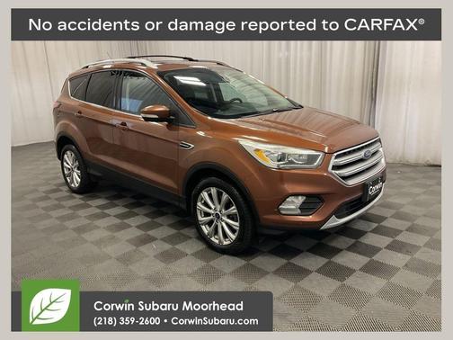 Canyon Ridge Metallic 2017 Ford Escape Titanium