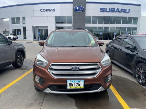Canyon Ridge Metallic 2017 Ford Escape Titanium