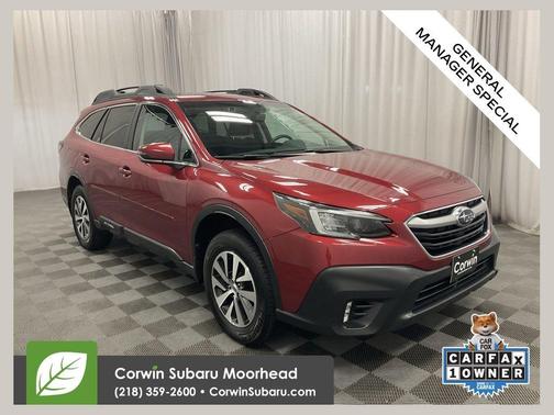 Crimson Red Pearl 2020 Subaru Outback Premium