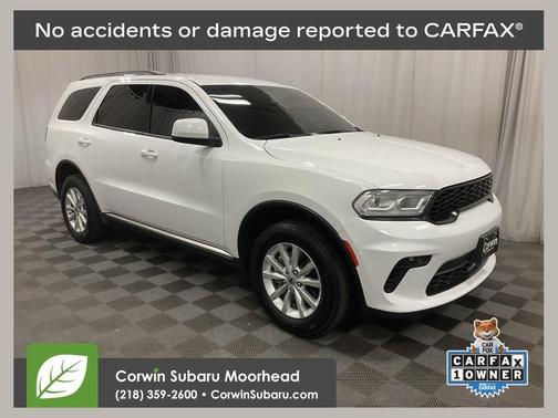 White Knuckle Clearcoat 2022 Dodge Durango SXT
