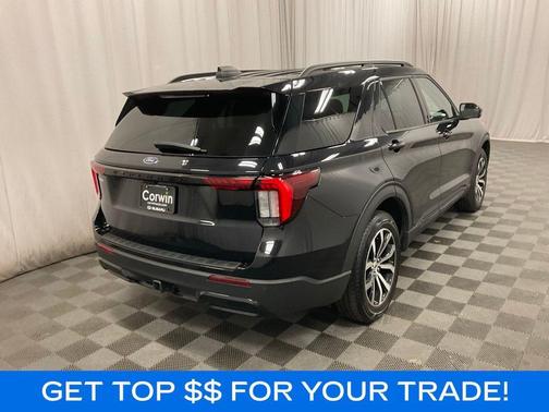 Black Metallic 2025 Ford Explorer ST-Line