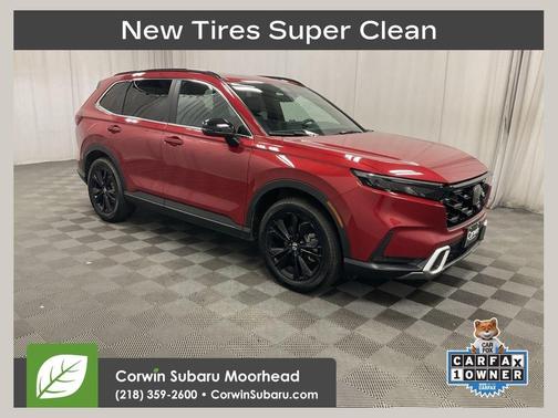 Radiant Red Metallic 2024 Honda CR-V Hybrid Sport Touring