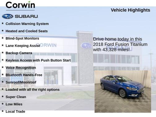 2018 Ford Fusion Titanium