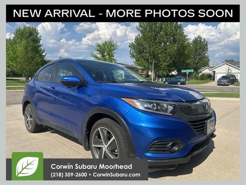 Aegean Blue Metallic 2022 Honda HR-V EX