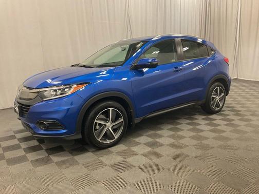 Aegean Blue Metallic 2022 Honda HR-V EX