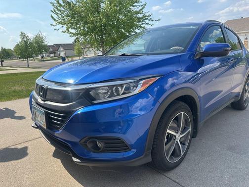 Aegean Blue Metallic 2022 Honda HR-V EX