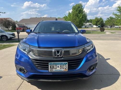 Aegean Blue Metallic 2022 Honda HR-V EX