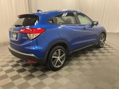 Aegean Blue Metallic 2022 Honda HR-V EX