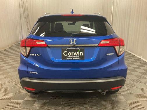 Aegean Blue Metallic 2022 Honda HR-V EX
