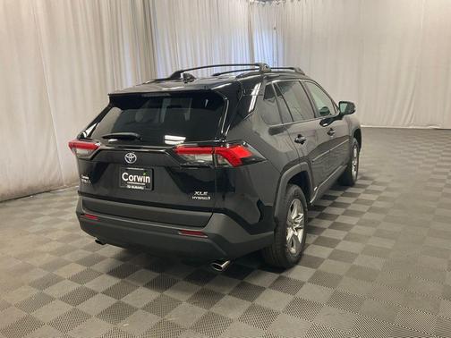 Midnight Black Metallic 2024 Toyota RAV4 Hybrid XLE