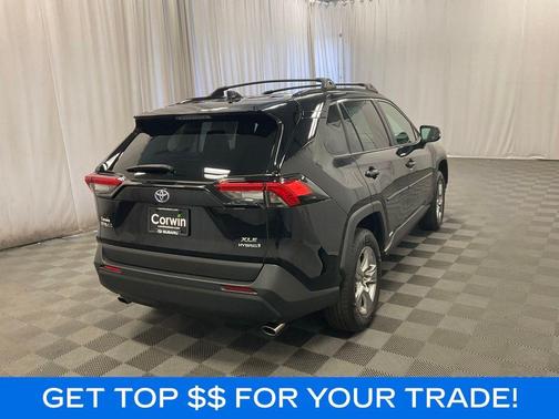 Midnight Black Metallic 2024 Toyota RAV4 Hybrid XLE