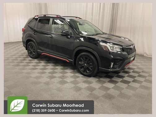 Crystal Black Silica 2019 Subaru Forester Sport