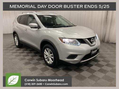 Brilliant Silver 2015 Nissan Rogue SV