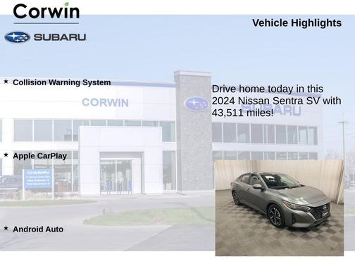 2024 Nissan Sentra SV