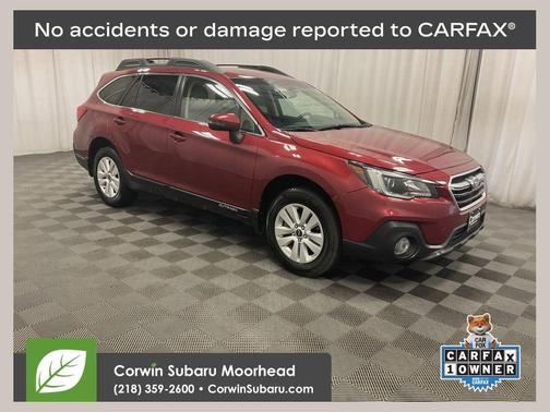 Crimson Red Pearl 2018 Subaru Outback 2.5i Premium