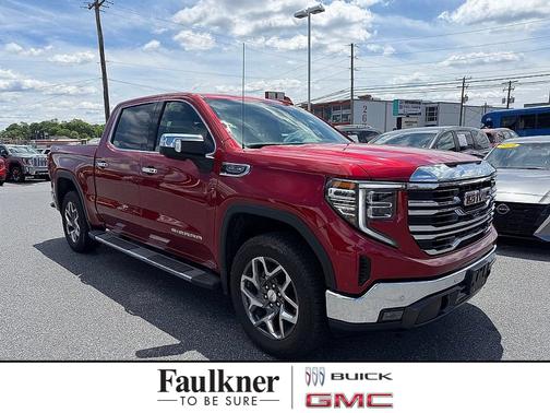 Volcanic Red Tintcoat 2024 GMC Sierra 1500 SLT