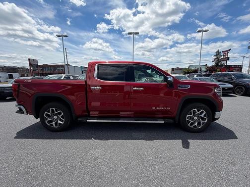 Volcanic Red Tintcoat 2024 GMC Sierra 1500 SLT
