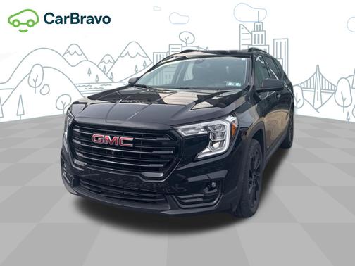 Ebony Twilight Metallic 2023 GMC Terrain SLT