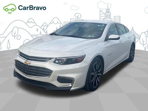 Iridescent Pearl Tricoat 2017 Chevrolet Malibu LT