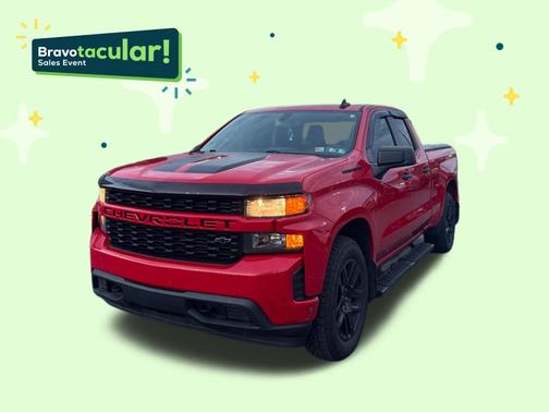 Red Hot 2021 Chevrolet Silverado 1500 Custom