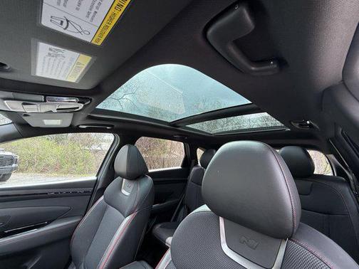 Titan Gray 2024 Hyundai TUCSON Hybrid N Line