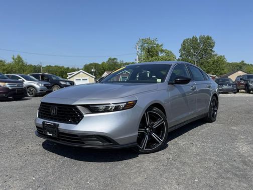 Urban Gray Pearl 2024 Honda Accord Hybrid Sport