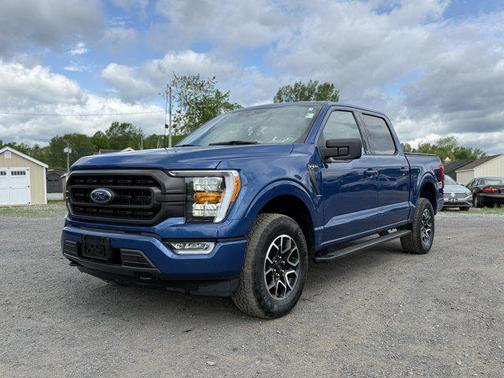 Atlas Blue Metallic 2023 Ford F-150 XLT