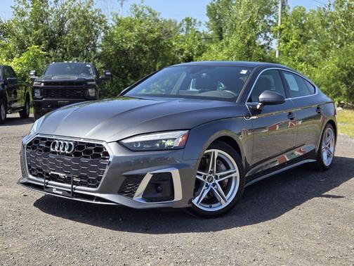 Daytona Gray Metallic 2022 Audi A5 Sportback 45 S Line Premium Plus