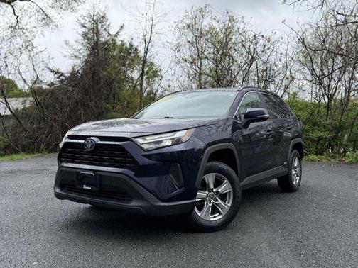 Blueprint/Midnight Black Metallic 2023 Toyota RAV4 Prime XSE