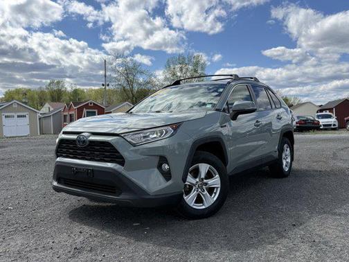 Lunar Rock 2020 Toyota RAV4 Hybrid XLE